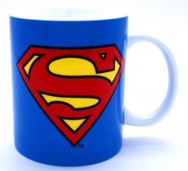 DC Comics Originals Superman Porzellan Tasse "This is a job for..." von Logoshirt